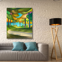 whimsical art for loft