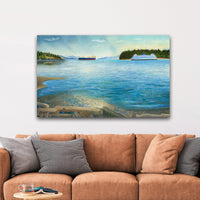 Departure Bay Canvas Prints BC Artist