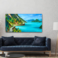 Sea to Sky Highway Painting