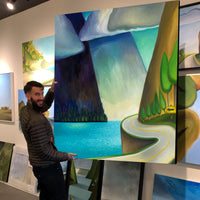 Sea to Sky highway paintings