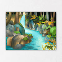 North Vancouver River Paintings