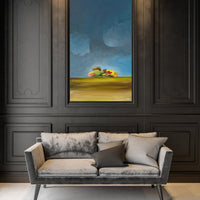 Prairie Paintings with Clouds