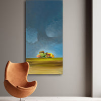 Whimsical Prairie Painting