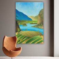 Okanagan Vineyard Paintings for Sale