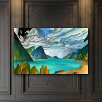 Stormy Cloud Paintings Vancouver