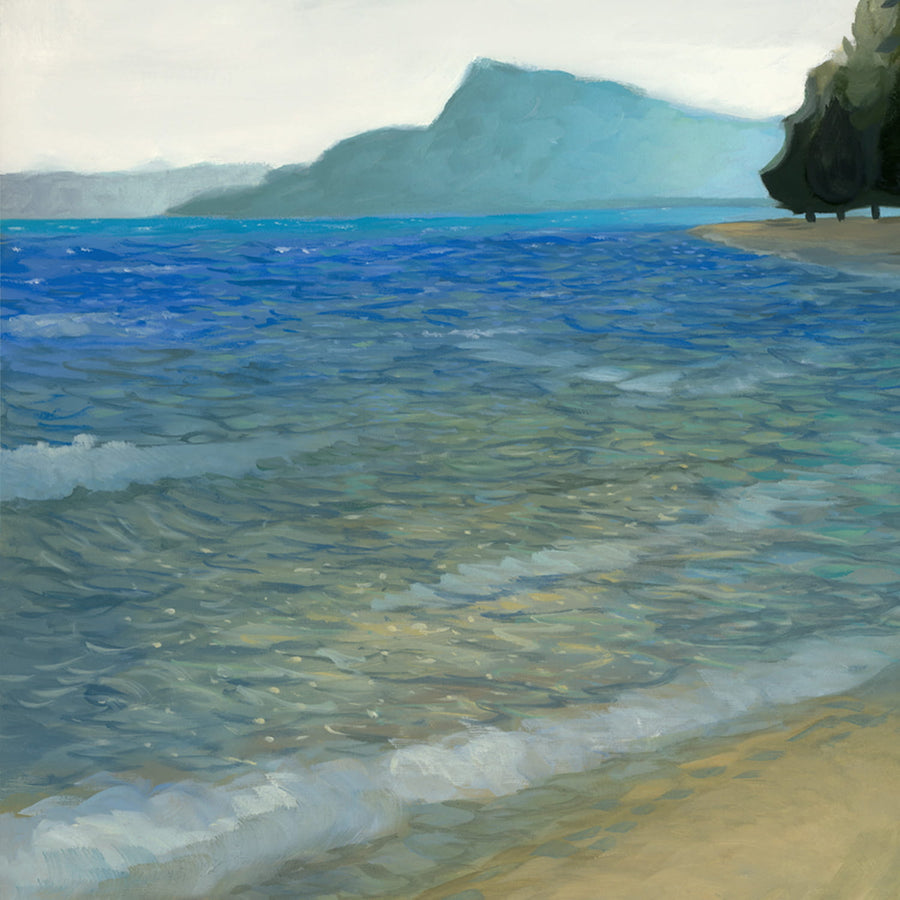 Ocean oil painting