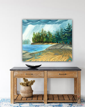Tofino Beach Canvas Prints