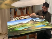 Painting Black Tusk Vancouver Landscape Artist