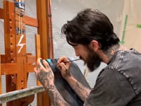 Sam Siegel painting videos