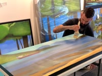Jericho Beach Painting Videos