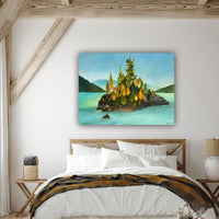 Colorful Wall Art for Cabin