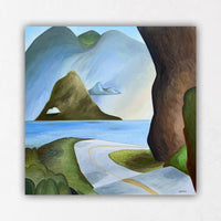 Sea to Sky highway canvas prints