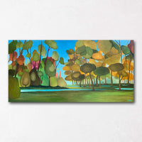Colourful Autumn Tree Paintings Vancouver