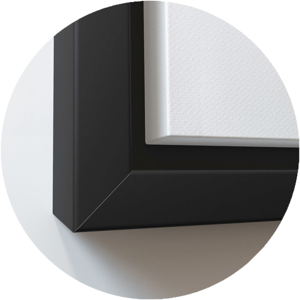 Floating Wood Frame Sam's Original Art