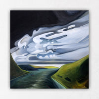 Storm Sky Paintings with Clouds