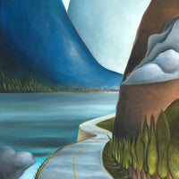 Whistler Sea to Sky highway paintings