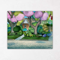 Cherry Blossom Paintings Vancouver