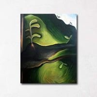 Glowing Tree Painting