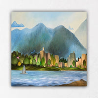 Vancouver Sailboat Paintings