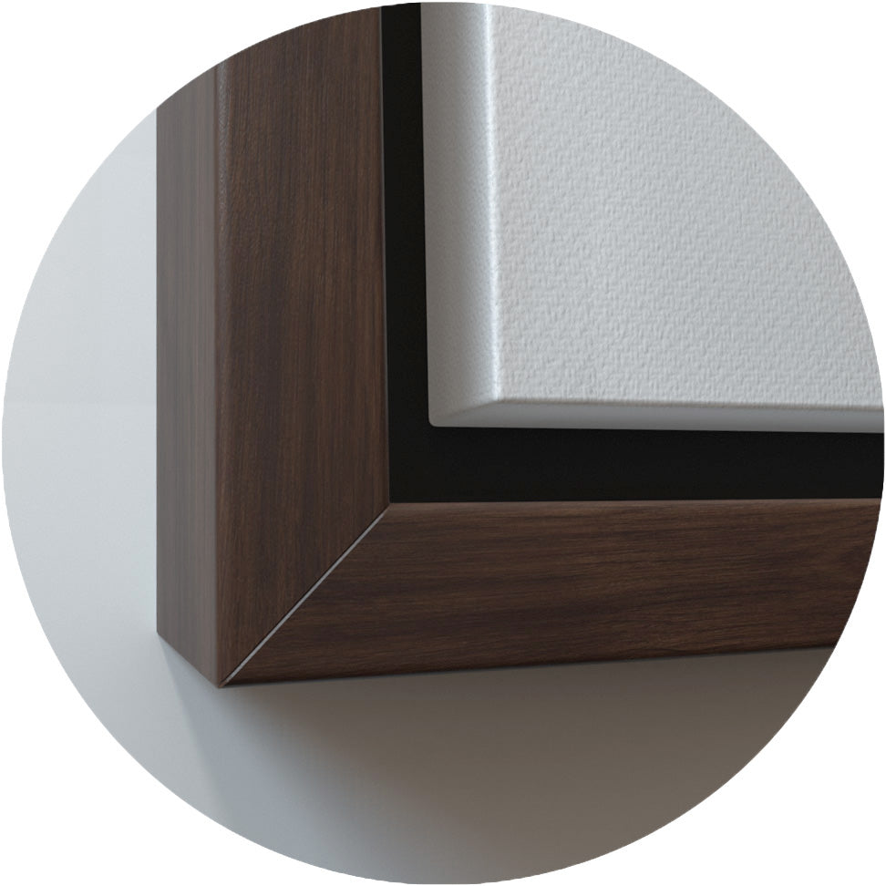 Floating Wood Frame Sam's Original Art