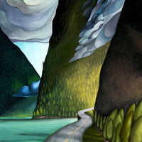 Winding Roads Sea to Sky Highway Artwork