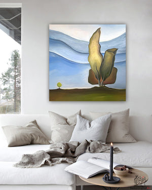 Tree Paintings for Cabin