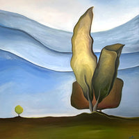 Vancouver Tree Painting Artist Sam Siegel