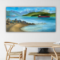 Spanish Banks Beach Canvas Prints Vancouver