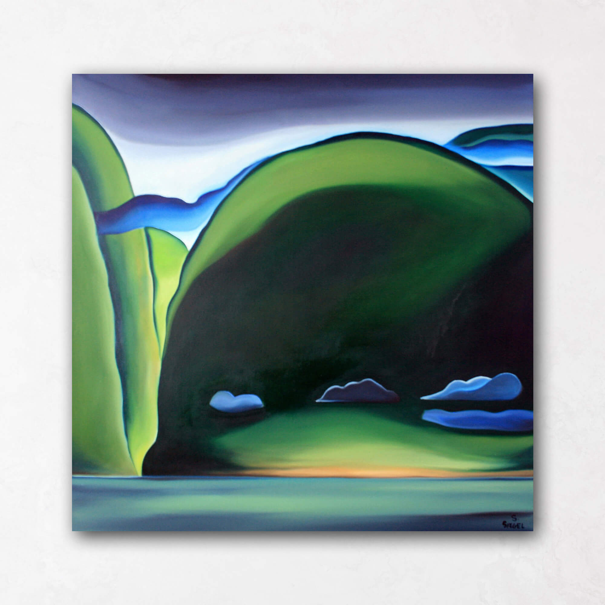 Gambier Island Paintings by Vancouver Artist Sam's Original Art