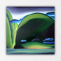 Island with Cloud Paintings