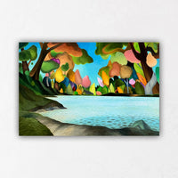 Bright Happy Colorful Oil Paintings