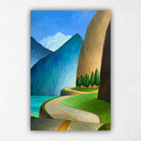 Sea to Sky highway paintings