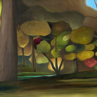Magical Forest Painting Vancouver Artist