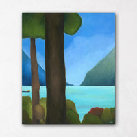 Lighthouse Park Painting