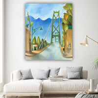 Lions Gate Bridge Artwork
