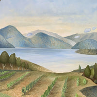Naramata Vineyard Paintings Local Artist