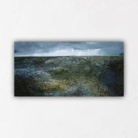 Abstract Landscape Painting Thick Texture