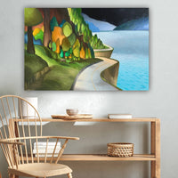 Sea to Sky highway painting