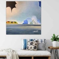 Whimsical Island Paintings