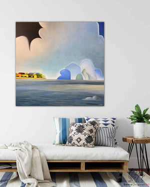 Whimsical Island Paintings