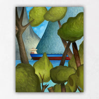 Vancouver Freighter Paintings