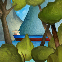 Vancouver Freighter Paintings