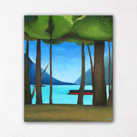 Whimsical Vancouver Freighter Paintings