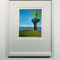 Two Trees and Ocean Paintings