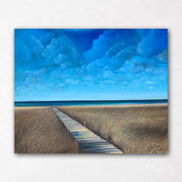 Southampton Beach Boardwalk Paintings