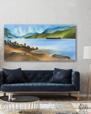 Spanish Banks Beach Paintings