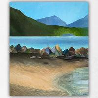 Vancouver Beach Rock Paintings
