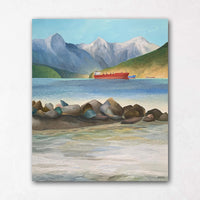 Spanish Banks Beach Painting Vancouver
