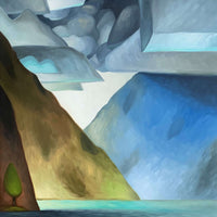 Pacific Northwest Paintings with Clouds