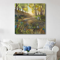 Happy Forest Painting with Path